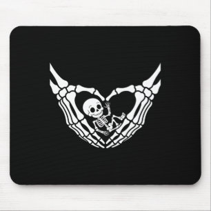 Halloween Pregnant Baby Skeleton Spooky Season New Mouse Pad