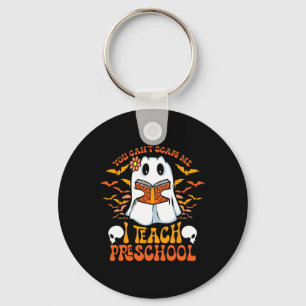 Halloween Preschool Teacher Ghost Teaching Istant Key Ring