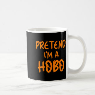 Halloween Pretend A Hobo Costume Funny Lazy Kids Coffee Mug