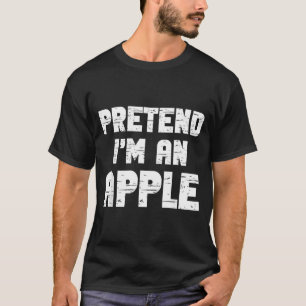 Halloween Pretend Im an Costume Funny Lazy Kids T-Shirt