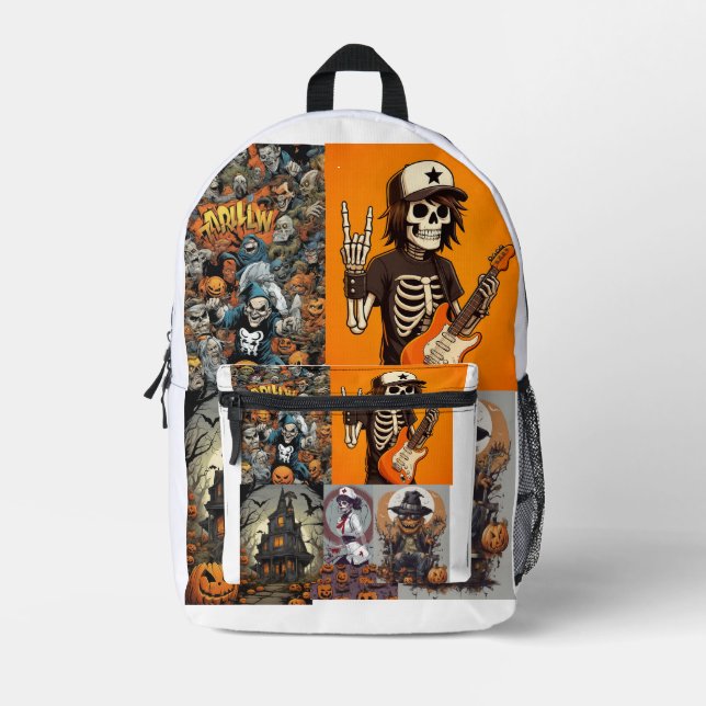 HALLOWEEN PRINTED BACKPACK (Front)