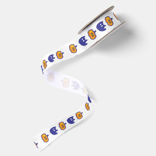 Halloween Printed Ribbon Satin Ribbon