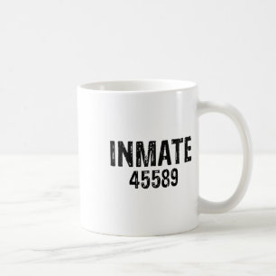 Halloween Prisoner Jail Inmate Costume Coffee Mug