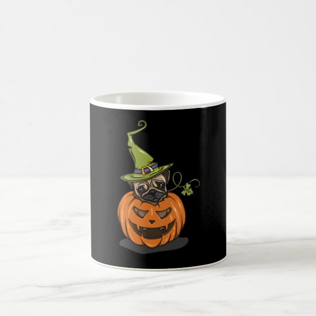 Halloween Pug Coffee Mug (Center)
