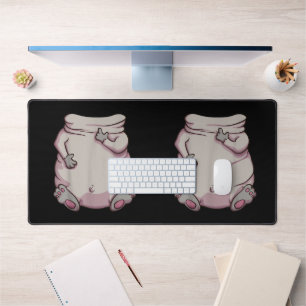 Halloween Pug Dog Animal Cosplay Desk Mat