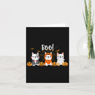 Halloween Pug Dogs Cute French Bulldog Lover Card