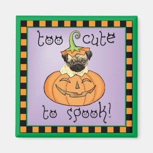 Halloween Pug Magnet