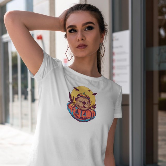 Halloween Pug  T-Shirt (Creator Uploaded)
