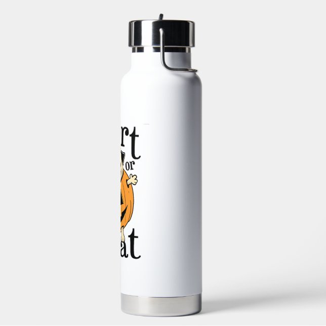 Halloween Pug Water Bottle (Left)