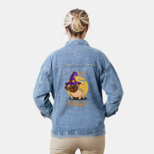 Halloween Puggy Denim Jacket