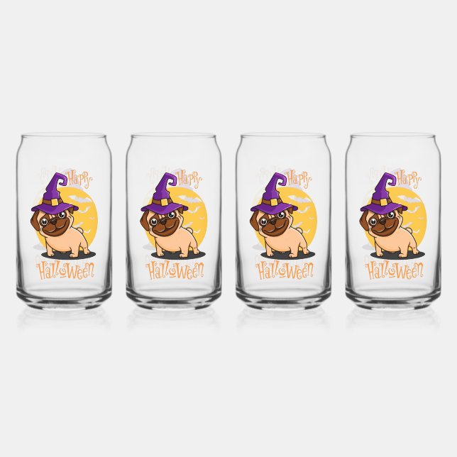 Halloween Puggy Glasses (Front)