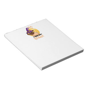 Halloween Puggy Notepad