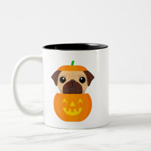 Halloween Pugkin Coffee Mug