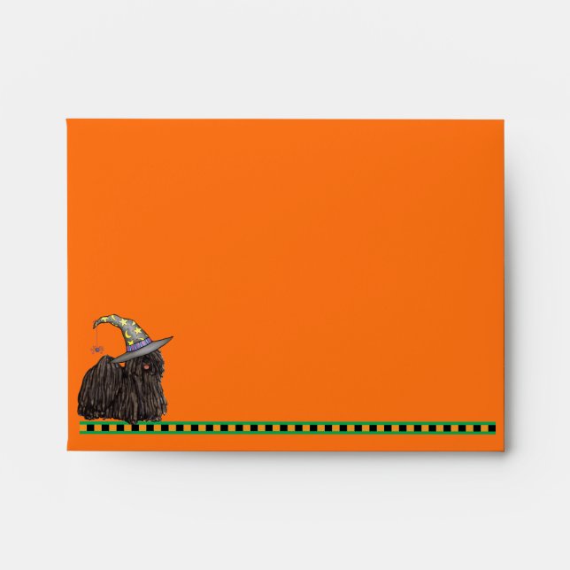 Halloween Puli Envelope (Front)
