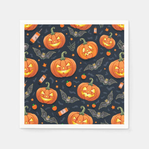 Halloween Pumkin napkins