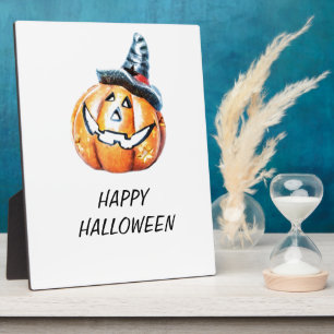 Halloween Pumkin Plaque