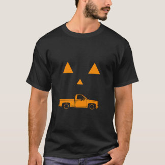 Halloween Pumpkin 4x4 Truck Jack o lantern T shirt