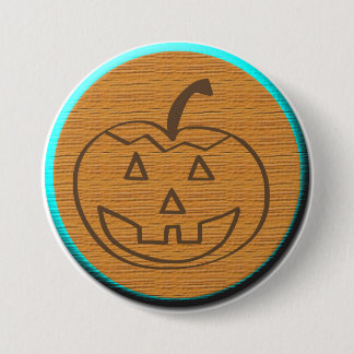 Halloween Pumpkin 7.5 Cm Round Badge