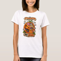 Halloween Pumpkin Anatomy Funny 100% Spooky T-Shirt
