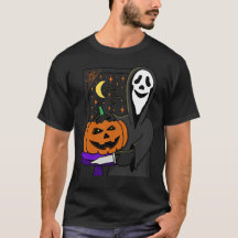 Halloween Pumpkin and Scream Face