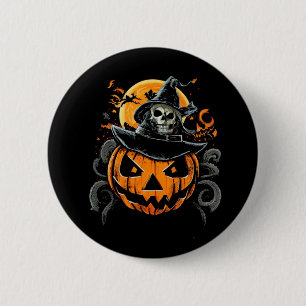 Halloween/pumpkin/autumn/fall  6 cm round badge