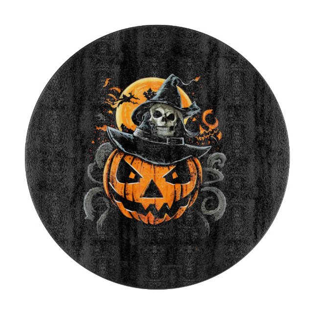 Halloween/pumpkin/autumn/fall  cutting board (Front)