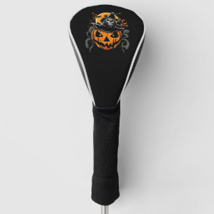 Halloween/pumpkin/autumn/fall golf head cover