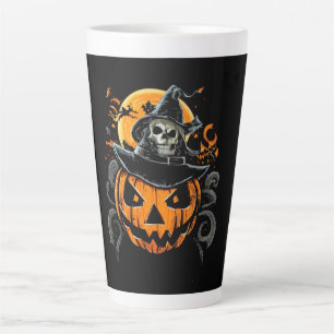 Halloween/pumpkin/autumn/fall latte mug