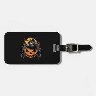 Halloween/pumpkin/autumn/fall luggage tag