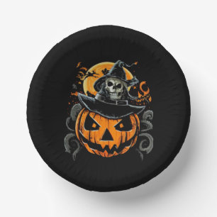Halloween/pumpkin/autumn/fall  paper plate
