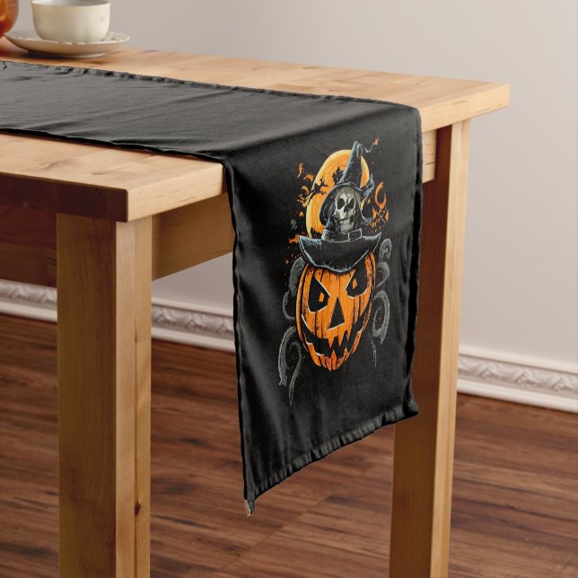 Halloween/pumpkin/autumn/fall  short table runner (In Situ)