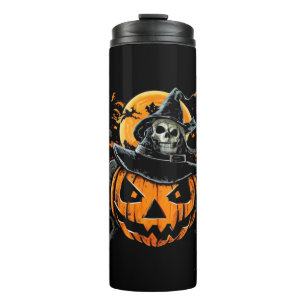 Halloween/pumpkin/autumn/fall thermal tumbler