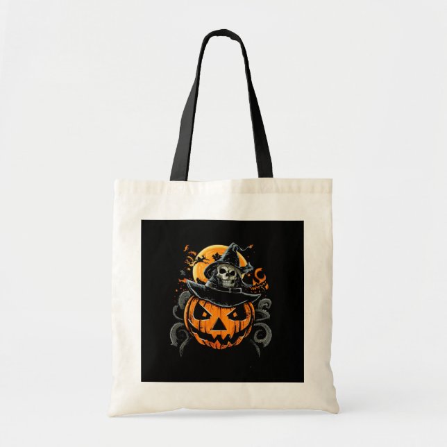 Halloween/pumpkin/autumn/fall  tote bag (Front)