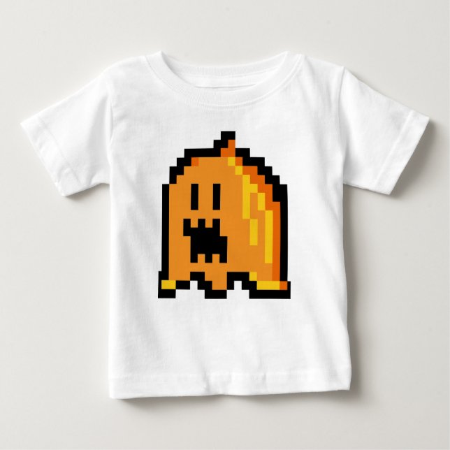 Halloween Pumpkin Baby Top (Front)