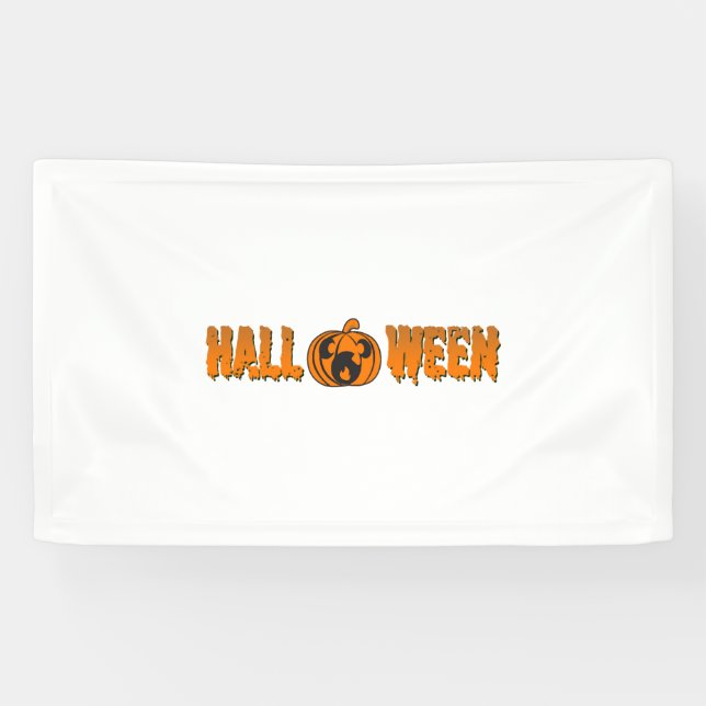 Halloween Pumpkin                         Banner (Horizontal)