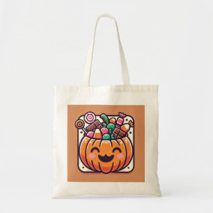 Halloween Pumpkin Basket Eco Bag
