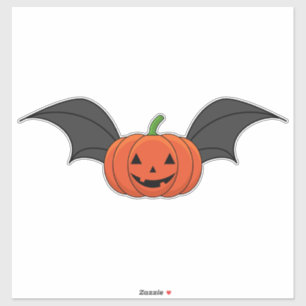 Halloween Pumpkin Bat