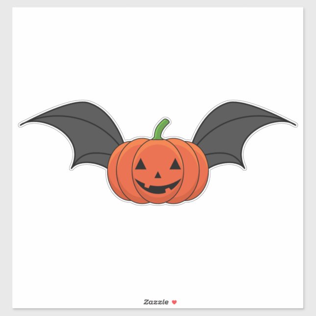 Halloween Pumpkin Bat (Sheet)