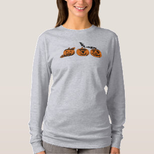 Halloween/pumpkin/bat T-Shirt