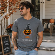 Halloween Pumpkin “BOO!” – Personalised Name