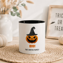 Halloween Pumpkin “BOO!” – Personalised Name