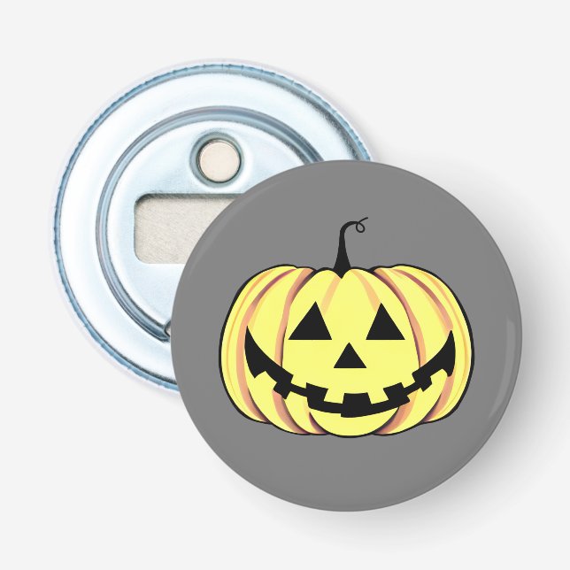 Halloween Pumpkin Bottle Opener (Front)