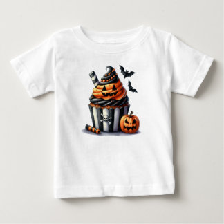Halloween Pumpkin Cake Tee Shirt