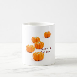 Halloween pumpkin candy coffee mug