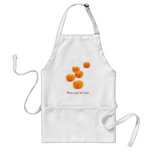Halloween pumpkin candy standard apron