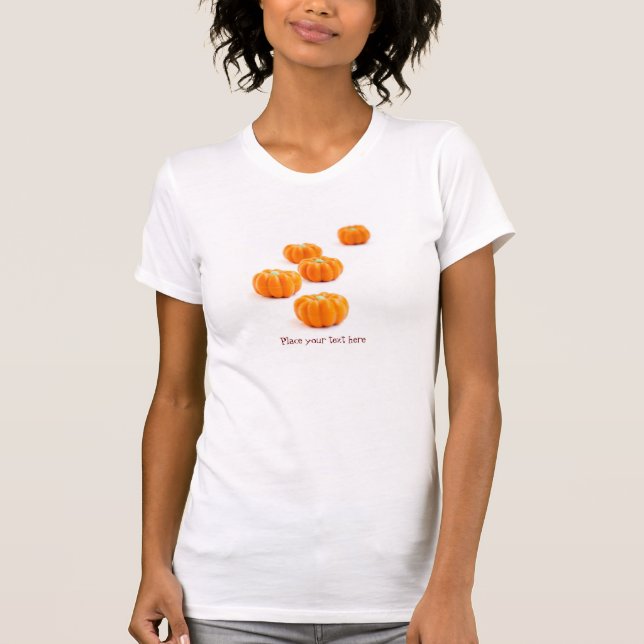 Halloween pumpkin candy T-Shirt (Front)