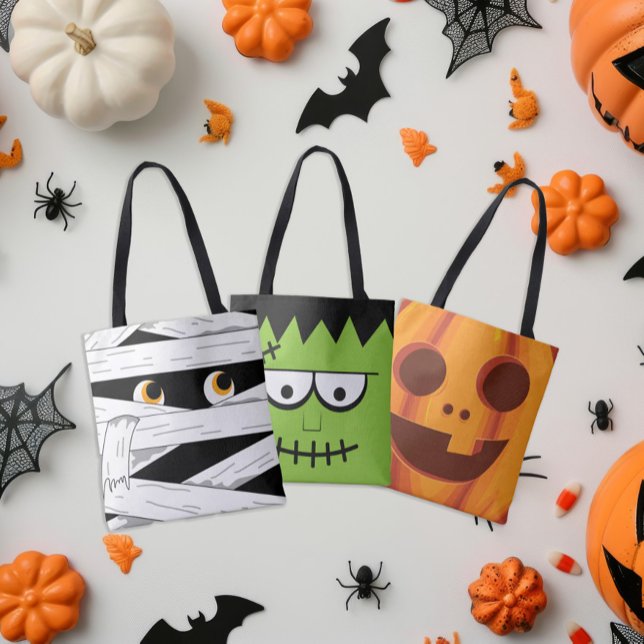 Halloween Pumpkin Candy Tote Bag (Creator Uploaded)