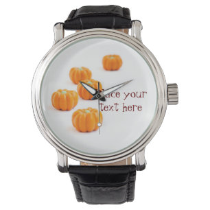 Halloween pumpkin candy watch