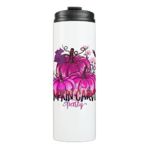 Halloween Pumpkin carving Party Thermal Tumbler