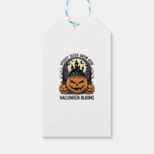 Halloween Pumpkin Castle Vintage Spooky Shirt_1 Gift Tags